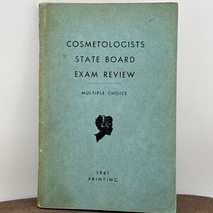 COSMETOLOGISTS State Board Exam Review MILADY 1961